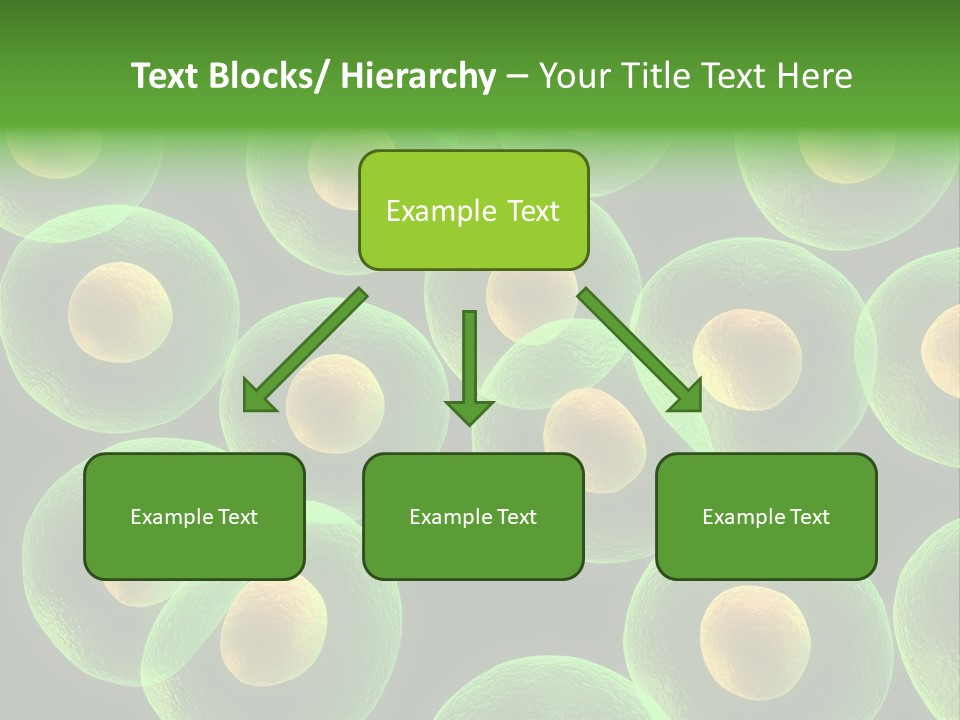 Genetics Background Blood PowerPoint Template