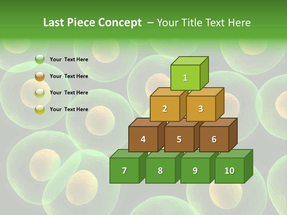 Genetics Background Blood PowerPoint Template