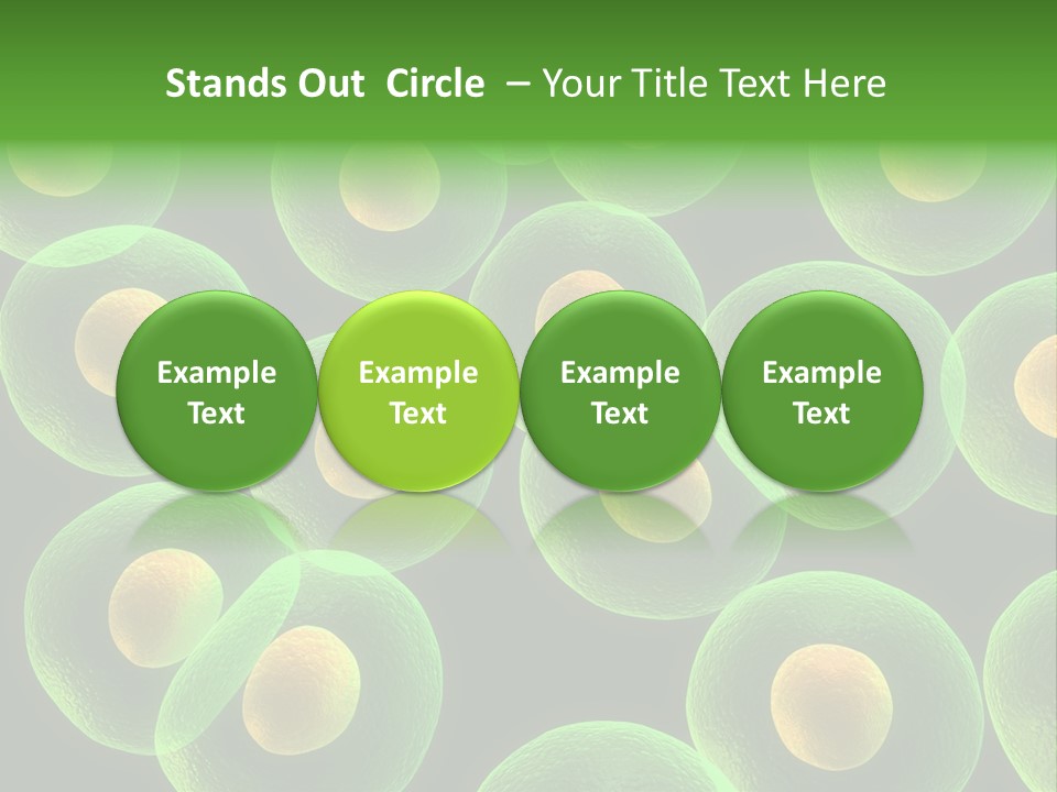 Genetics Background Blood PowerPoint Template