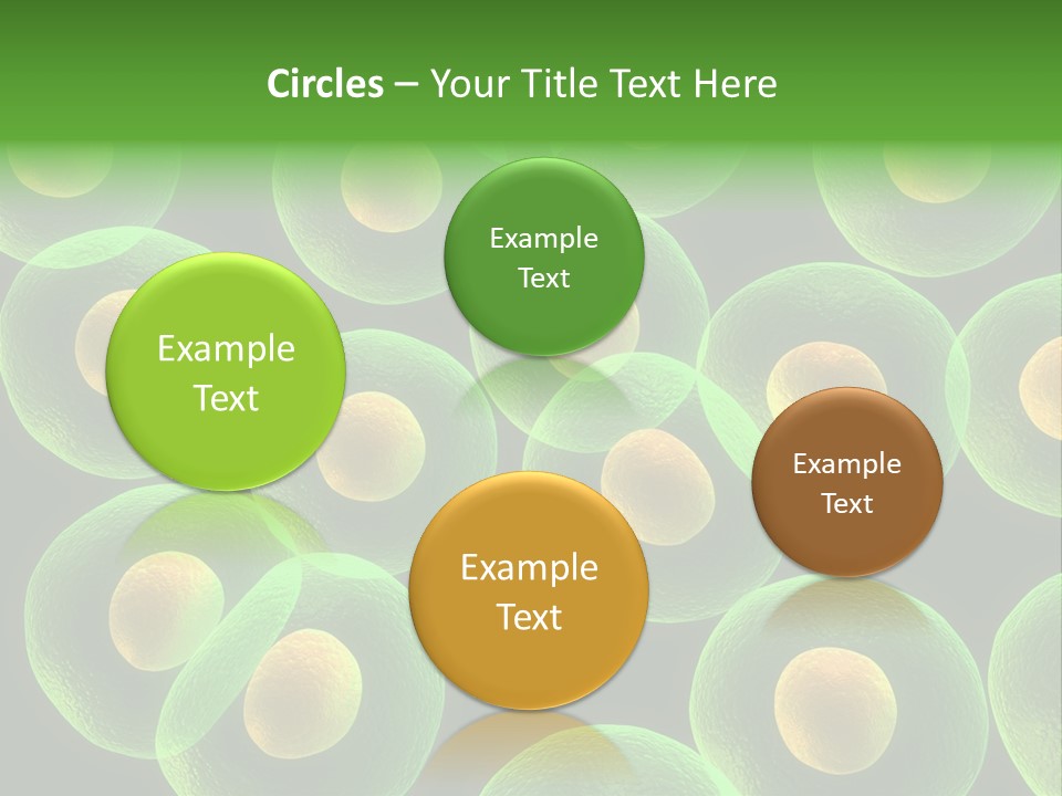 Genetics Background Blood PowerPoint Template
