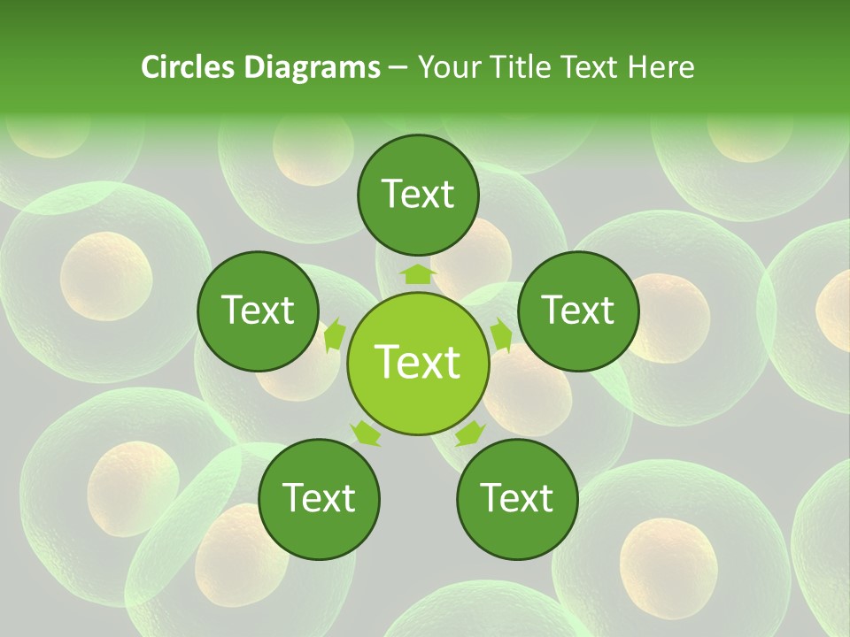 Genetics Background Blood PowerPoint Template