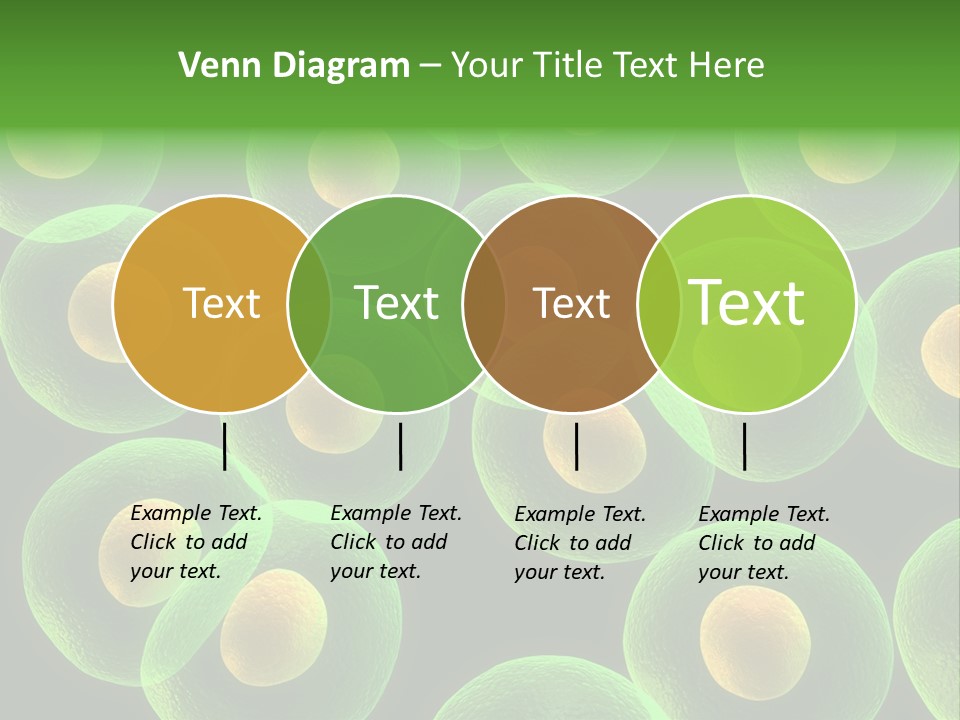 Genetics Background Blood PowerPoint Template