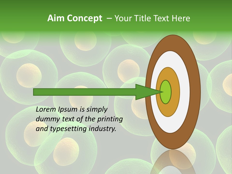 Genetics Background Blood PowerPoint Template