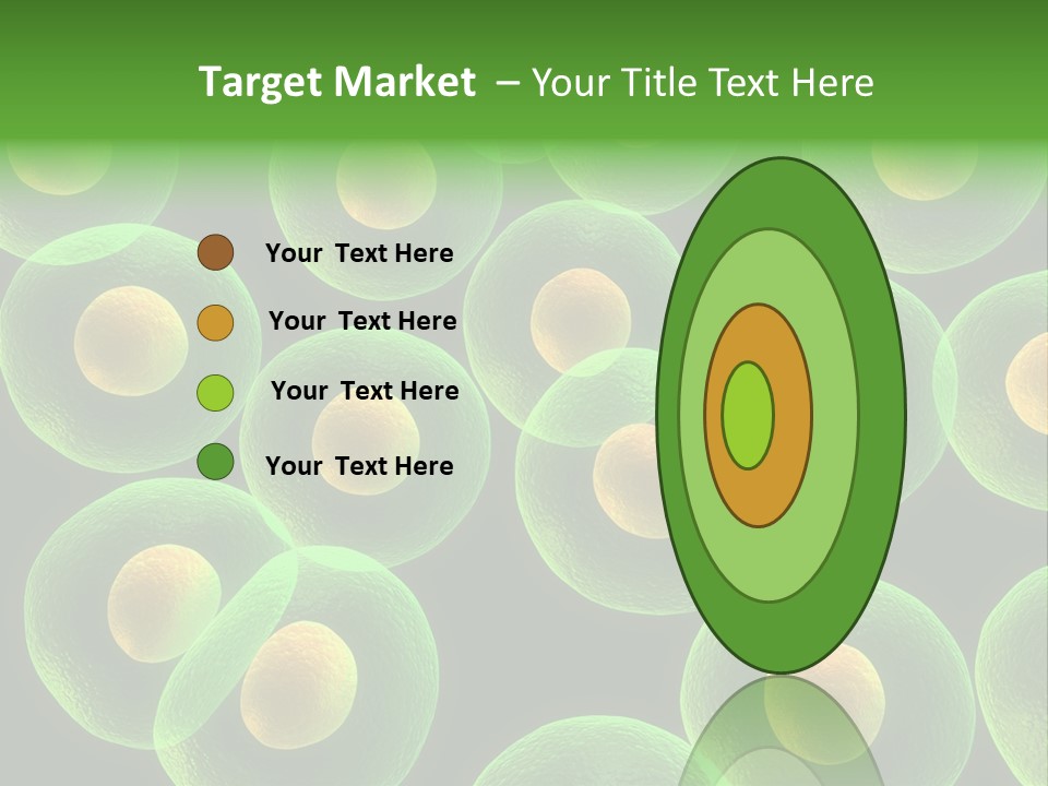 Genetics Background Blood PowerPoint Template