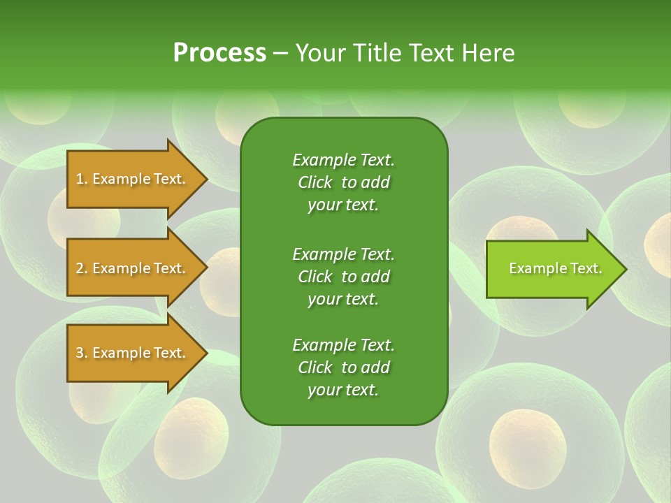 Genetics Background Blood PowerPoint Template