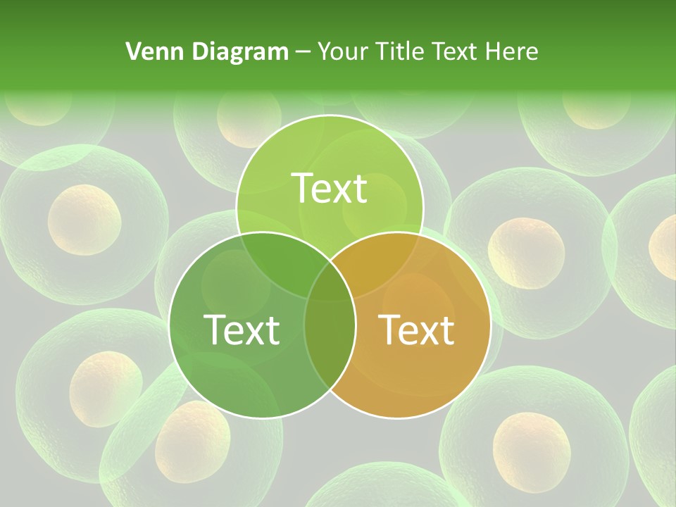 Genetics Background Blood PowerPoint Template