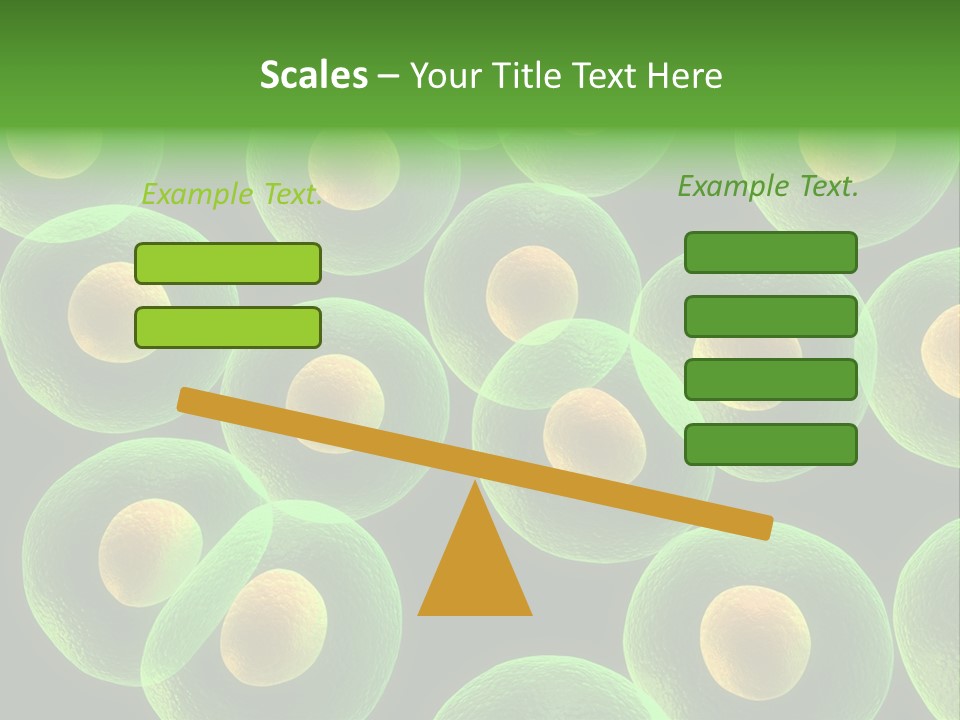 Genetics Background Blood PowerPoint Template