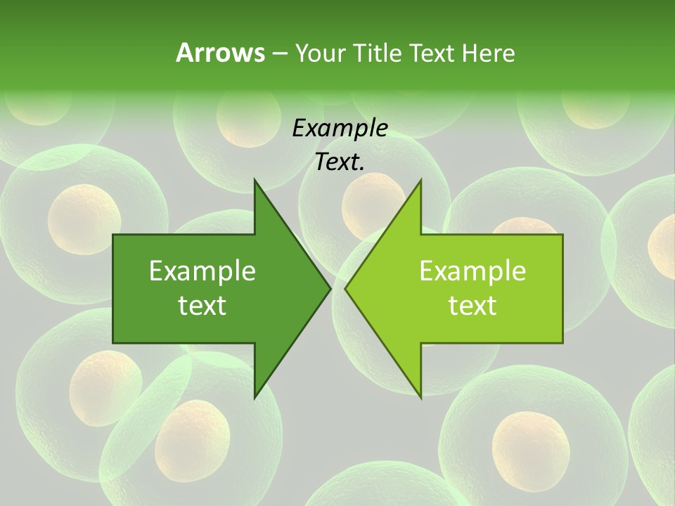 Genetics Background Blood PowerPoint Template