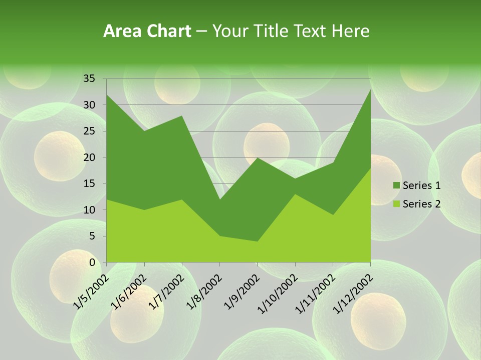 Genetics Background Blood PowerPoint Template
