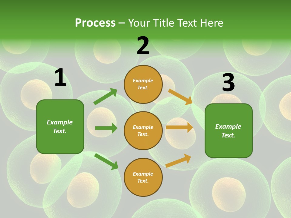 Genetics Background Blood PowerPoint Template
