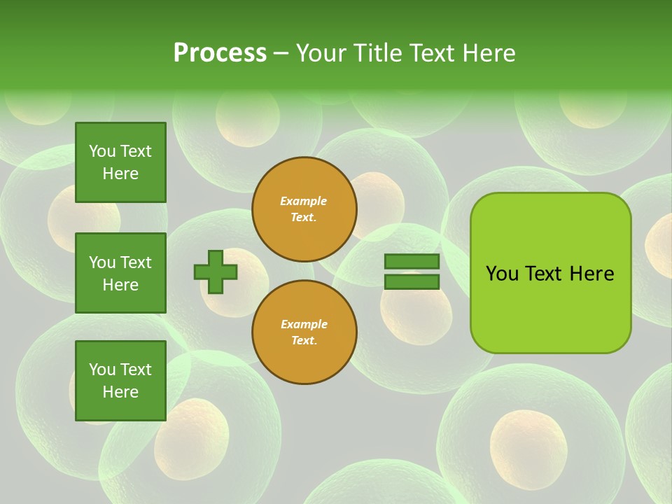 Genetics Background Blood PowerPoint Template