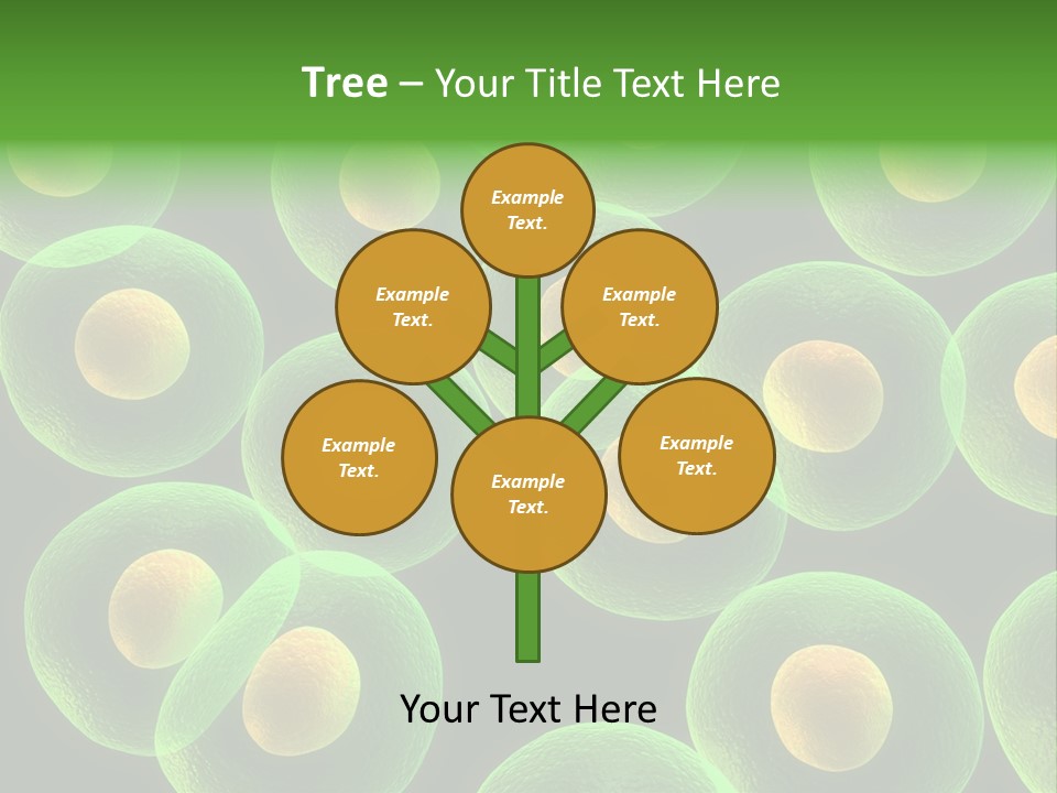 Genetics Background Blood PowerPoint Template