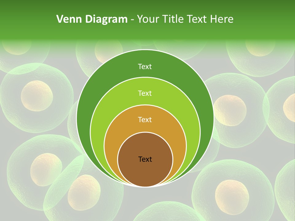 Genetics Background Blood PowerPoint Template