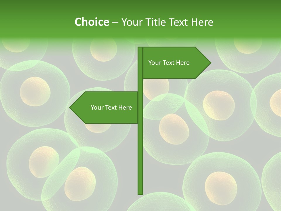 Genetics Background Blood PowerPoint Template