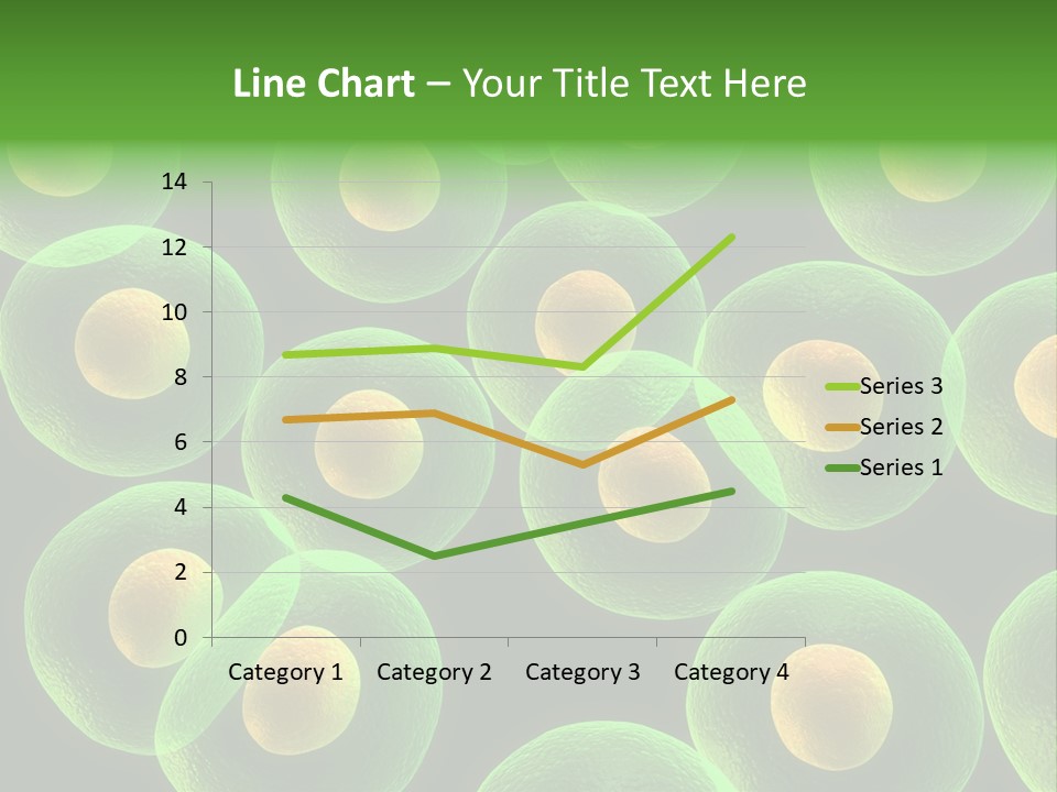 Genetics Background Blood PowerPoint Template