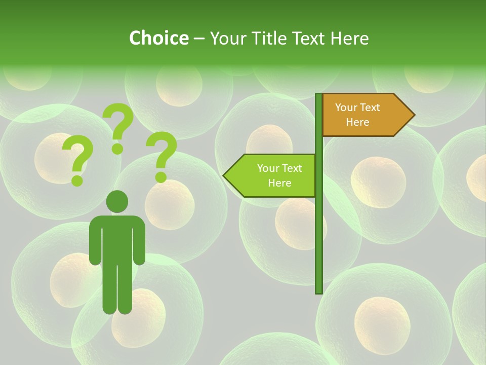 Genetics Background Blood PowerPoint Template