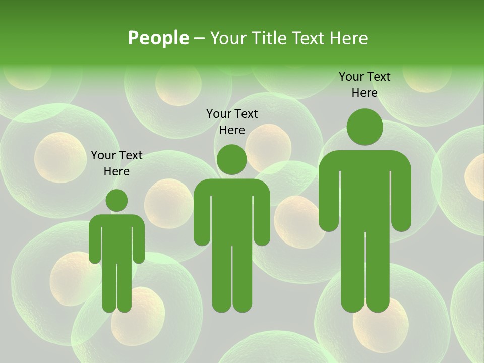 Genetics Background Blood PowerPoint Template