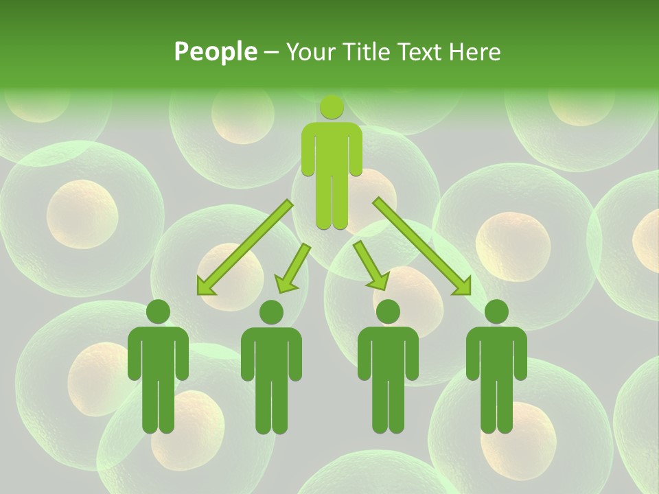 Genetics Background Blood PowerPoint Template