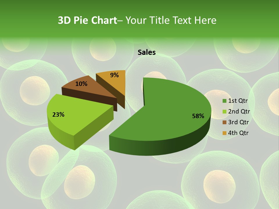 Genetics Background Blood PowerPoint Template