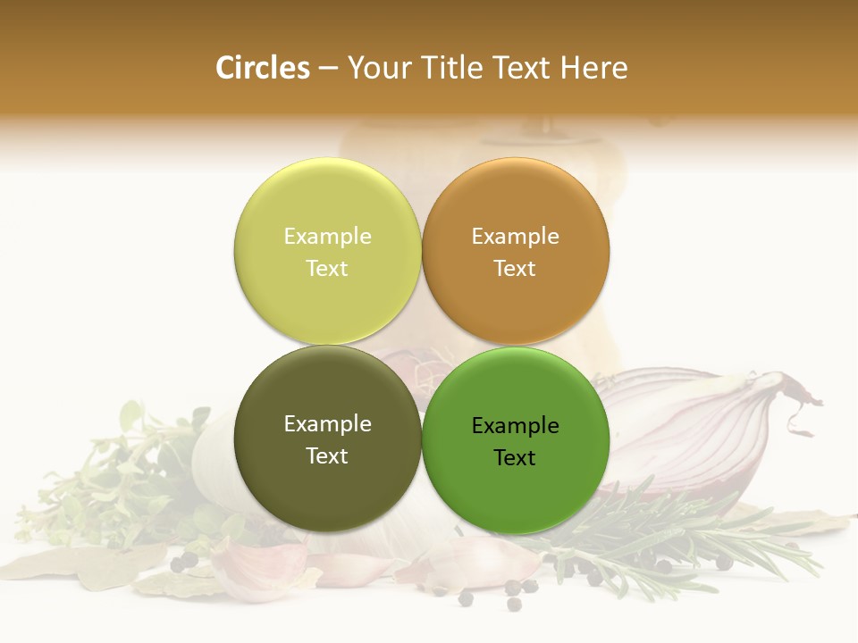 Rosemary Herb Object PowerPoint Template