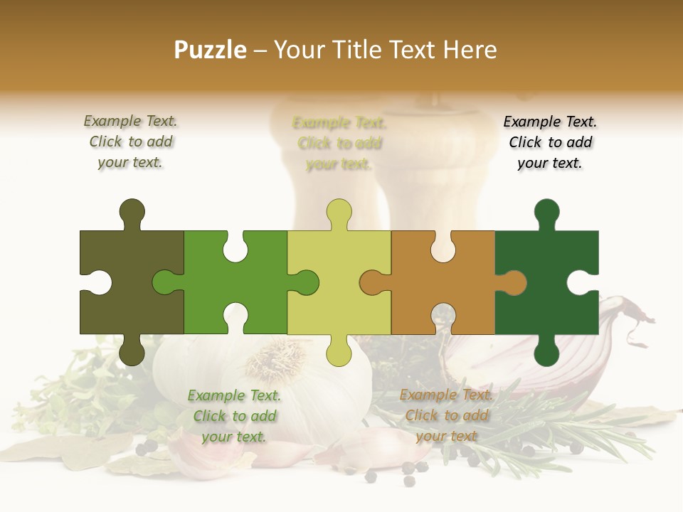 Rosemary Herb Object PowerPoint Template