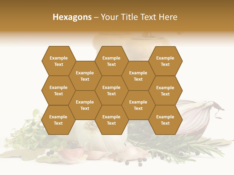 Rosemary Herb Object PowerPoint Template