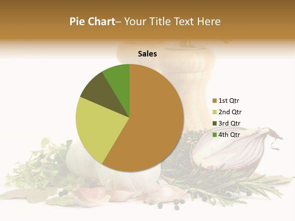 Rosemary Herb Object PowerPoint Template