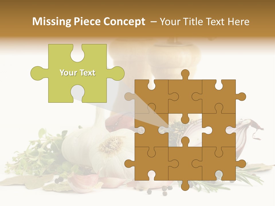 Rosemary Herb Object PowerPoint Template