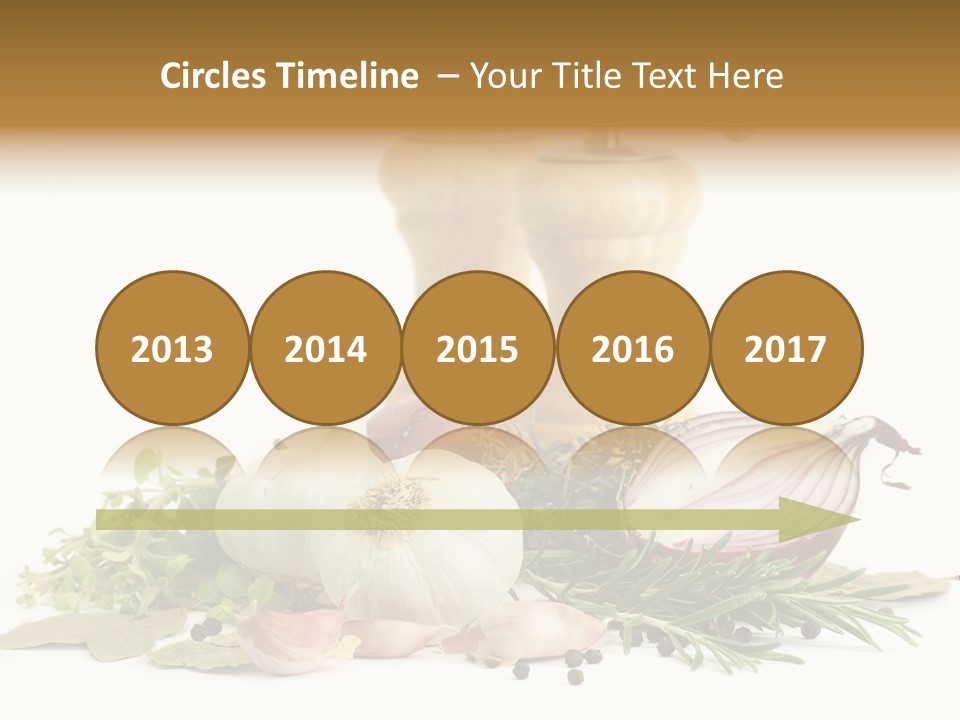 Rosemary Herb Object PowerPoint Template