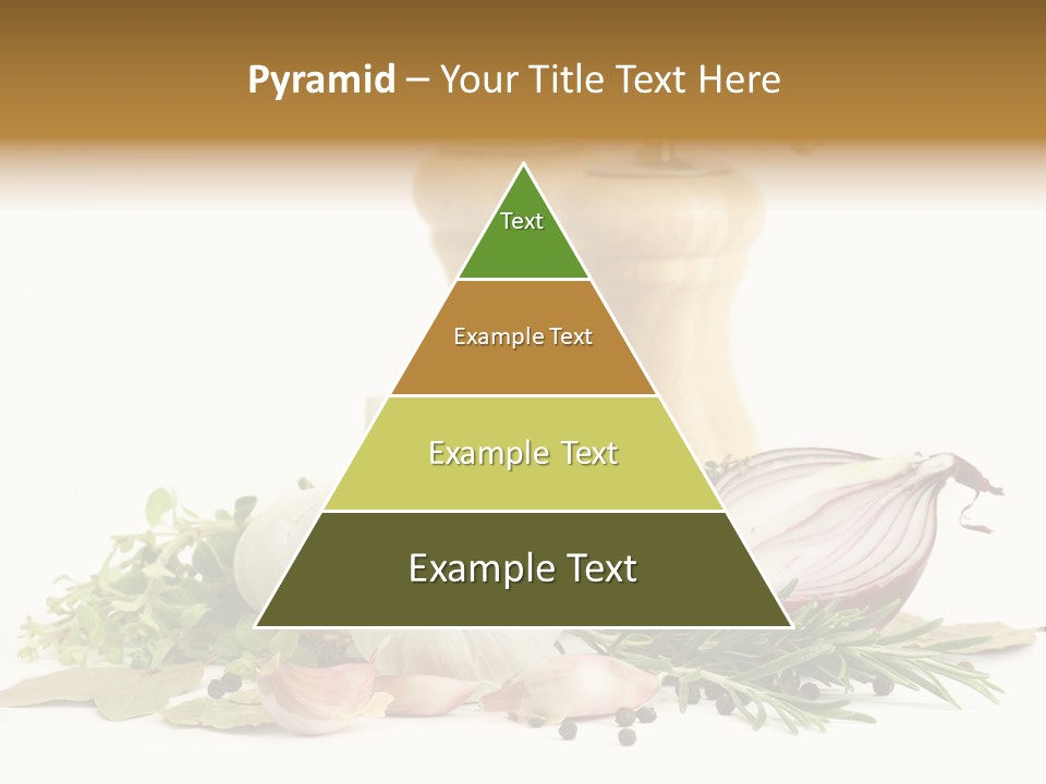 Rosemary Herb Object PowerPoint Template