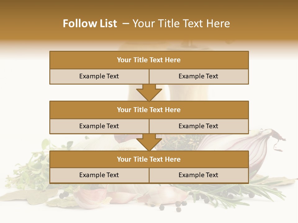 Rosemary Herb Object PowerPoint Template
