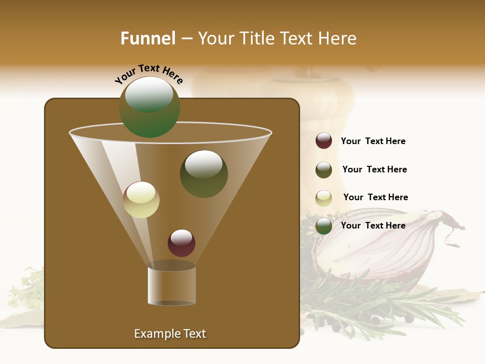 Rosemary Herb Object PowerPoint Template