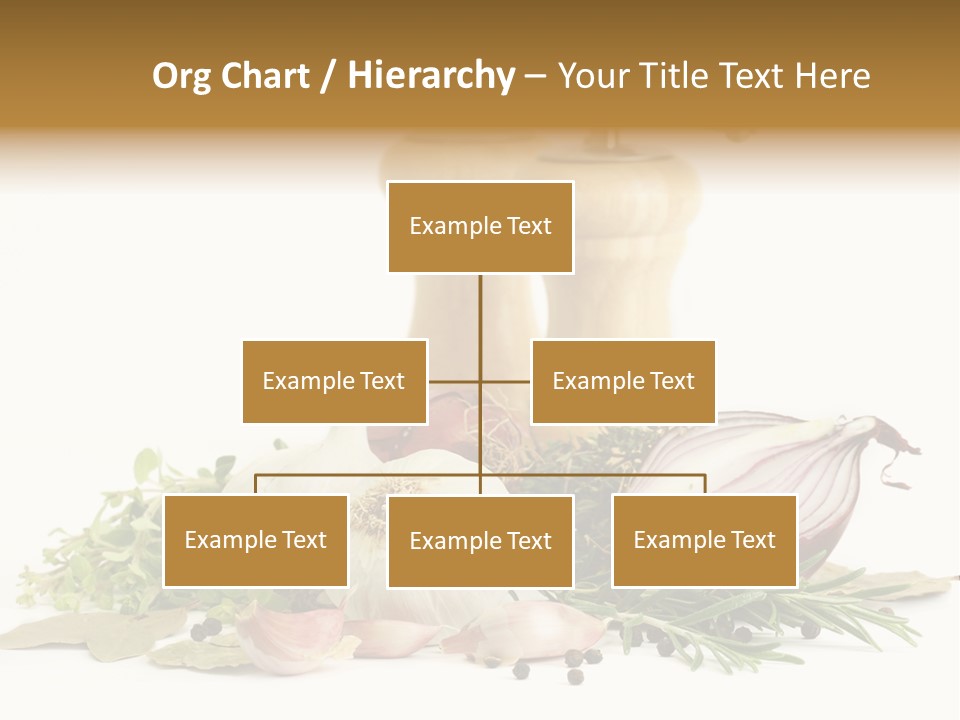 Rosemary Herb Object PowerPoint Template