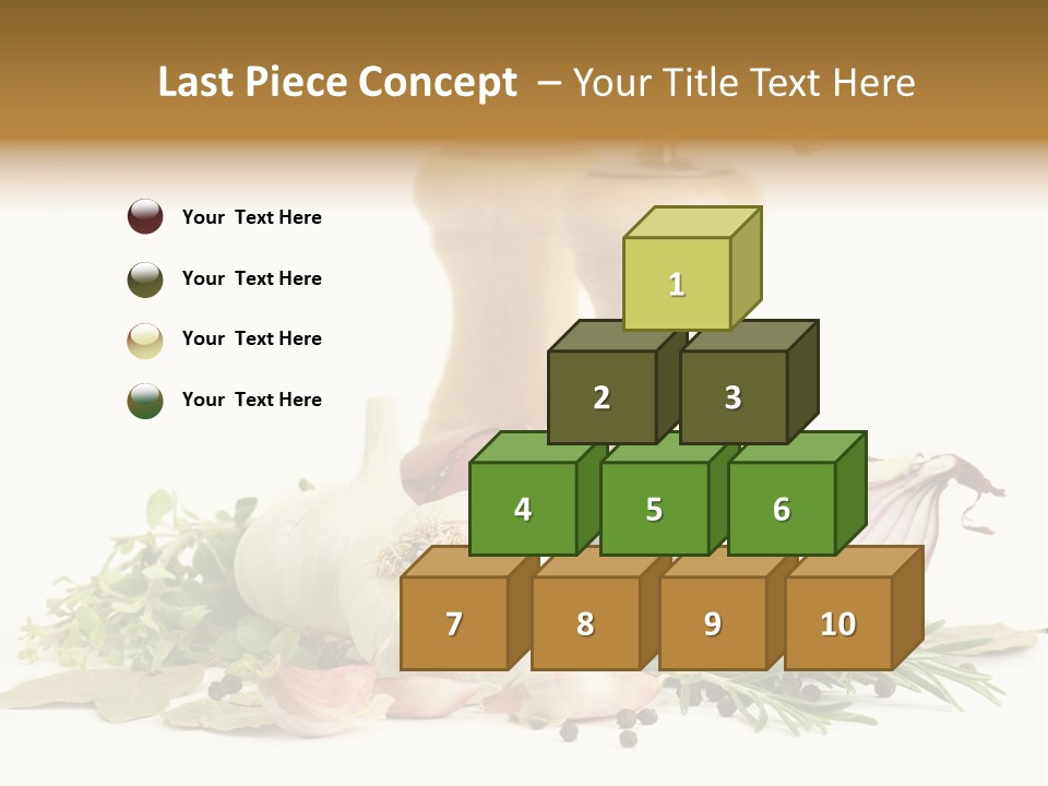 Rosemary Herb Object PowerPoint Template