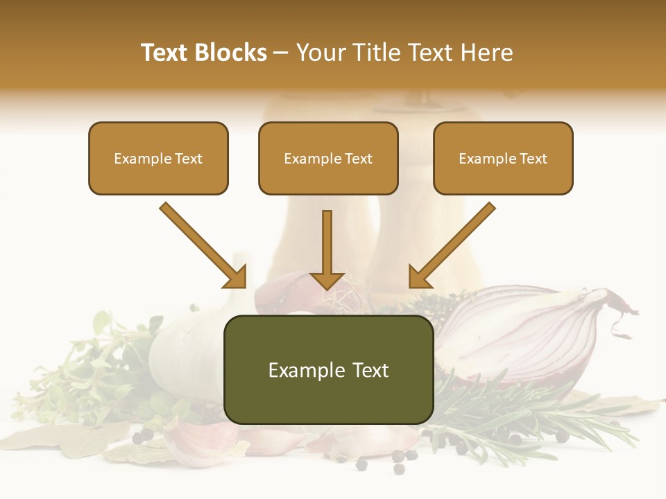 Rosemary Herb Object PowerPoint Template