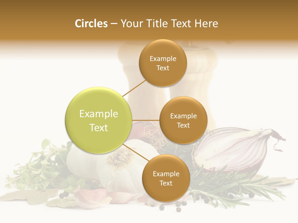 Rosemary Herb Object PowerPoint Template