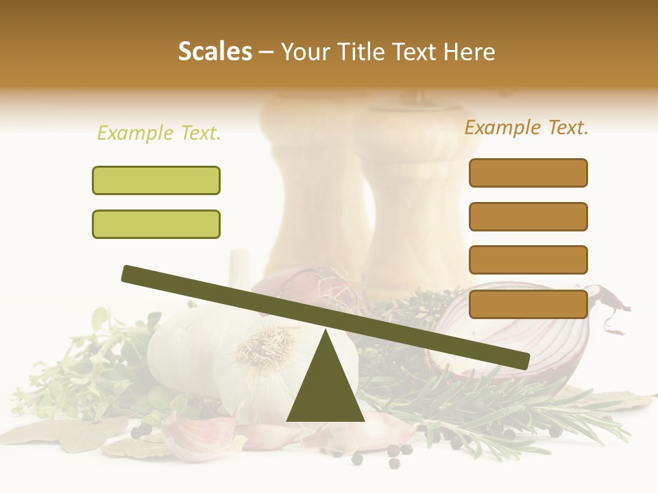 Rosemary Herb Object PowerPoint Template