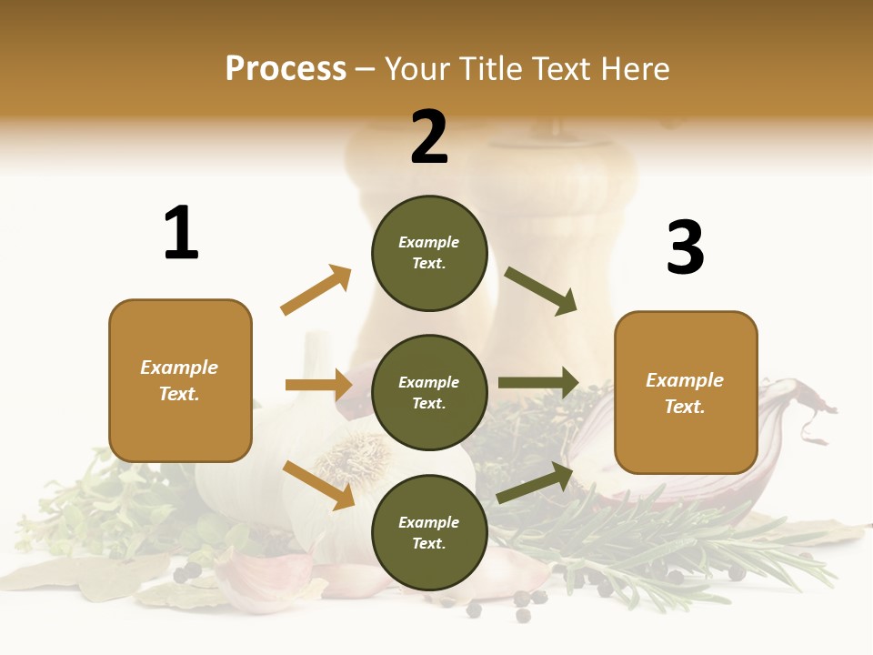 Rosemary Herb Object PowerPoint Template