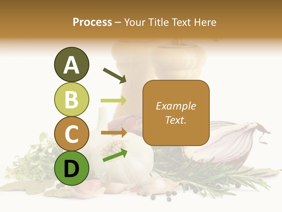 Rosemary Herb Object PowerPoint Template