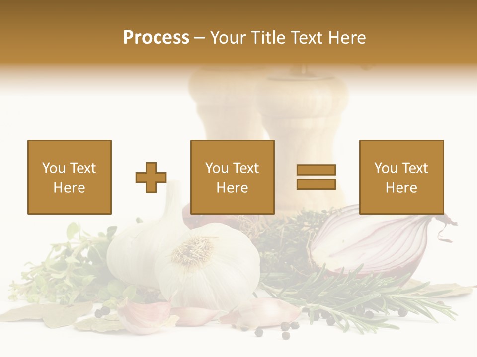 Rosemary Herb Object PowerPoint Template