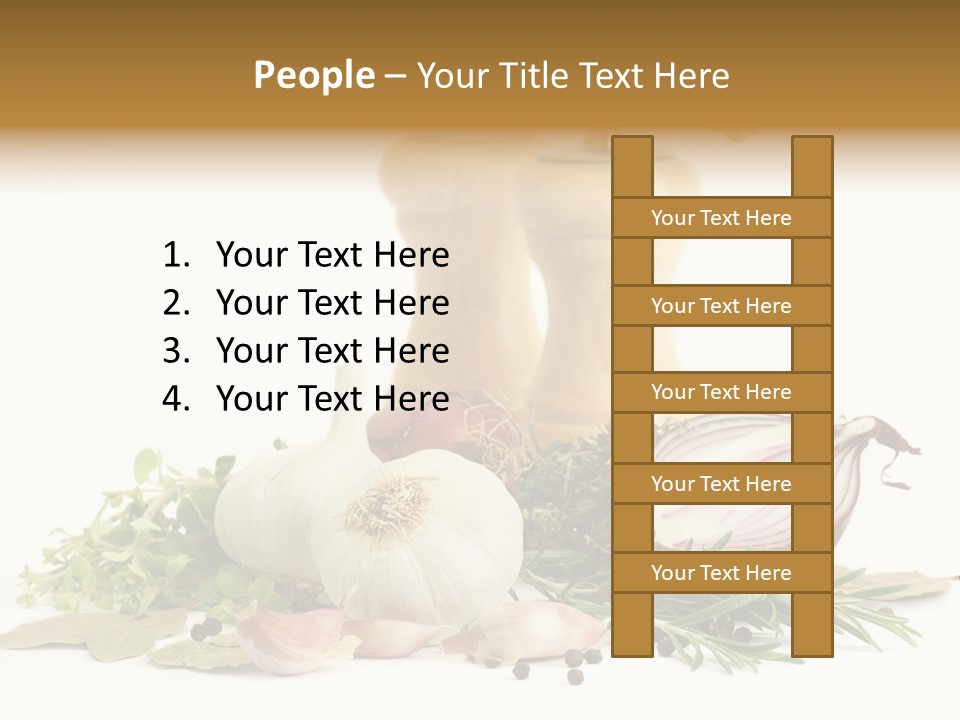 Rosemary Herb Object PowerPoint Template