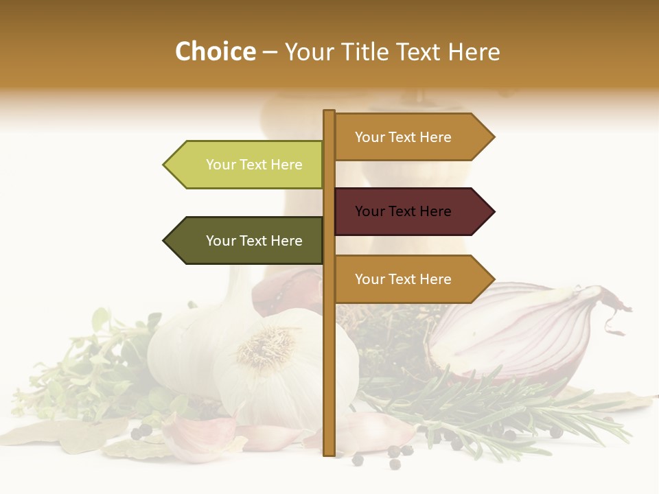 Rosemary Herb Object PowerPoint Template