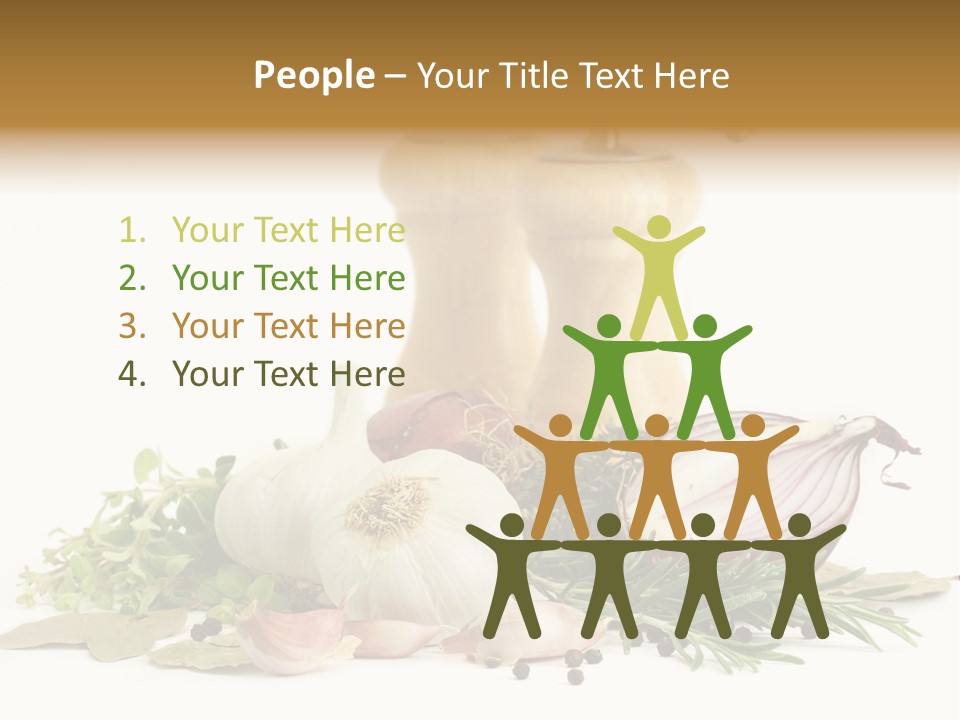 Rosemary Herb Object PowerPoint Template