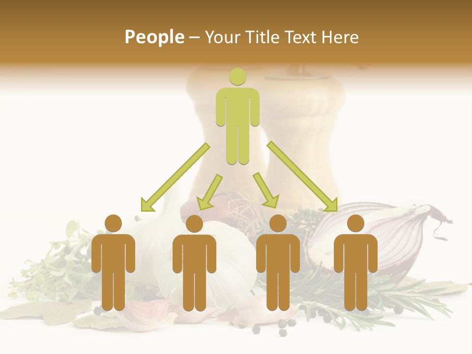 Rosemary Herb Object PowerPoint Template