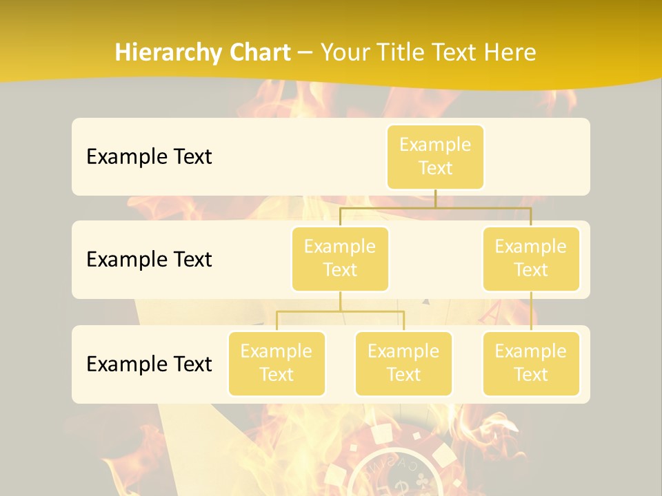 Closeup Hot Cash PowerPoint Template