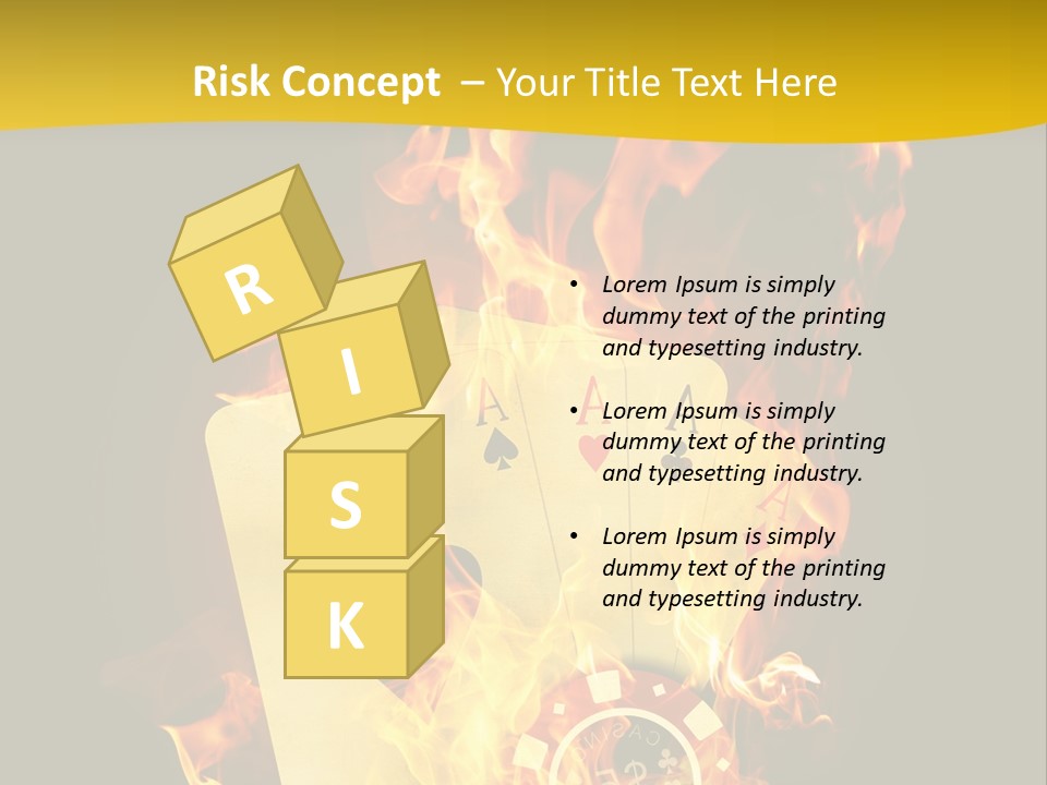 Closeup Hot Cash PowerPoint Template