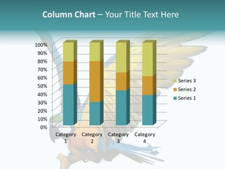 Wild White Bird PowerPoint Template