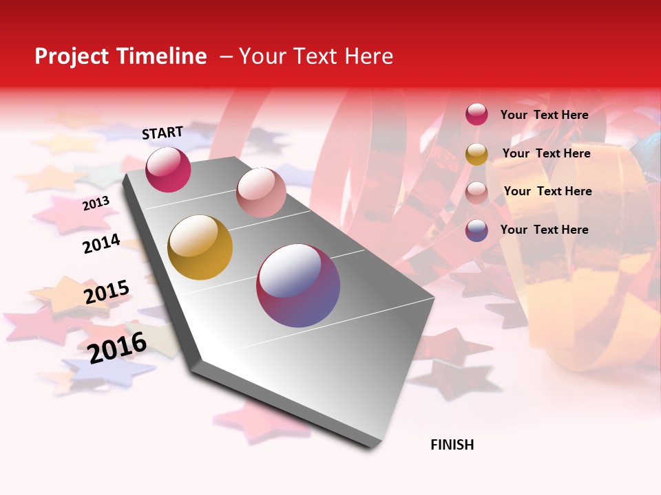 Purple Fiesta Invitation PowerPoint Template