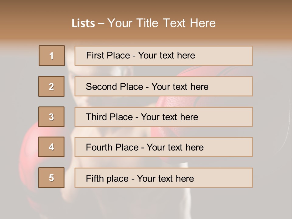 Lifestyles Boy Man PowerPoint Template