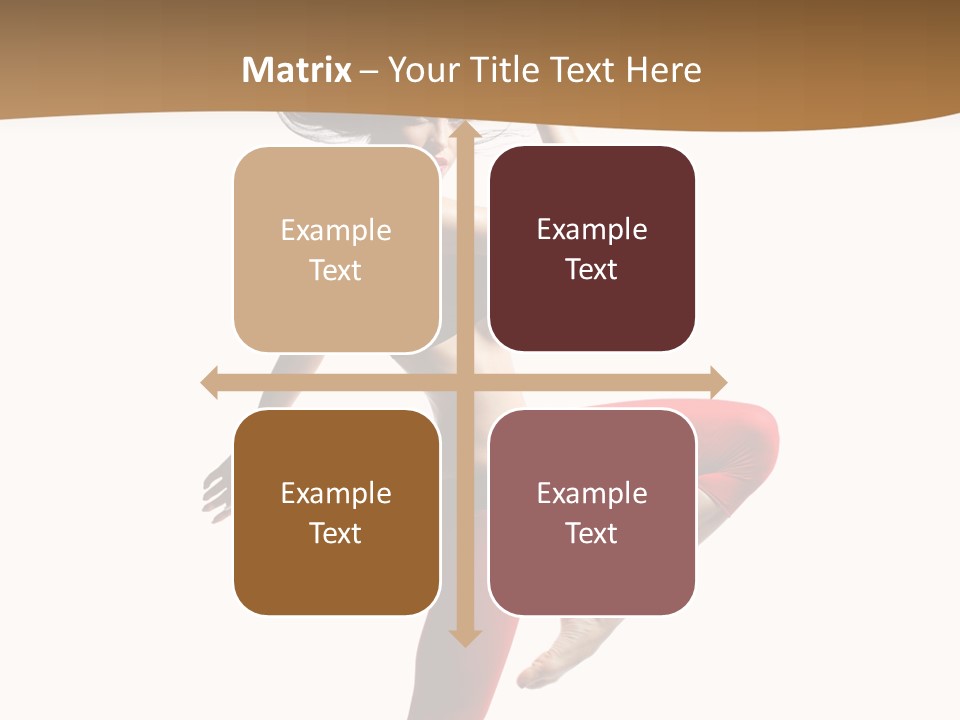 Stretching Dance Complicated PowerPoint Template